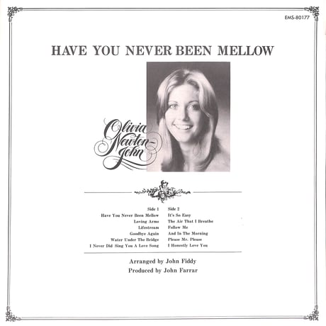 オリビア・ニュートン・ジョン / そよ風の誘惑 [※国内盤,品番:EMS-80177］(LPレコード)