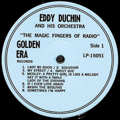 エディ・デューチン&ヒズ・オーケストラ / The Magic Fingers Of Radio [※輸入盤,生産国:US,品番:LP 15051］(LPレコード)