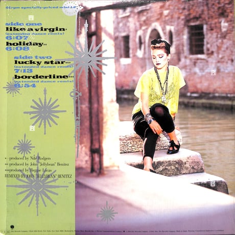 マドンナ / ライク・ア・ヴァージン [※国内盤,品番:P-6206,45RPM］(LPレコード)