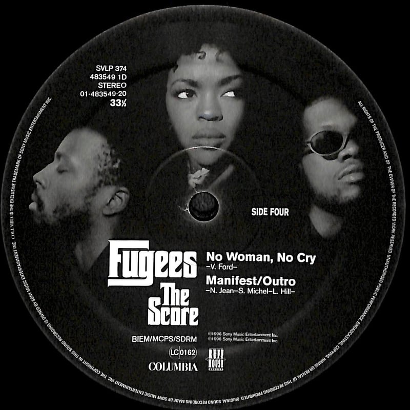 Fugees レコード USオリジナル盤 The Score 2枚組 Fugees レコード USオリジナル盤 The Score 2枚組 FUGEES