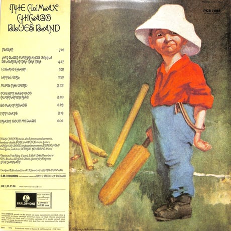 The Climax Blues Band / Plays On (UK SILVER LABEL)（LPレコード）