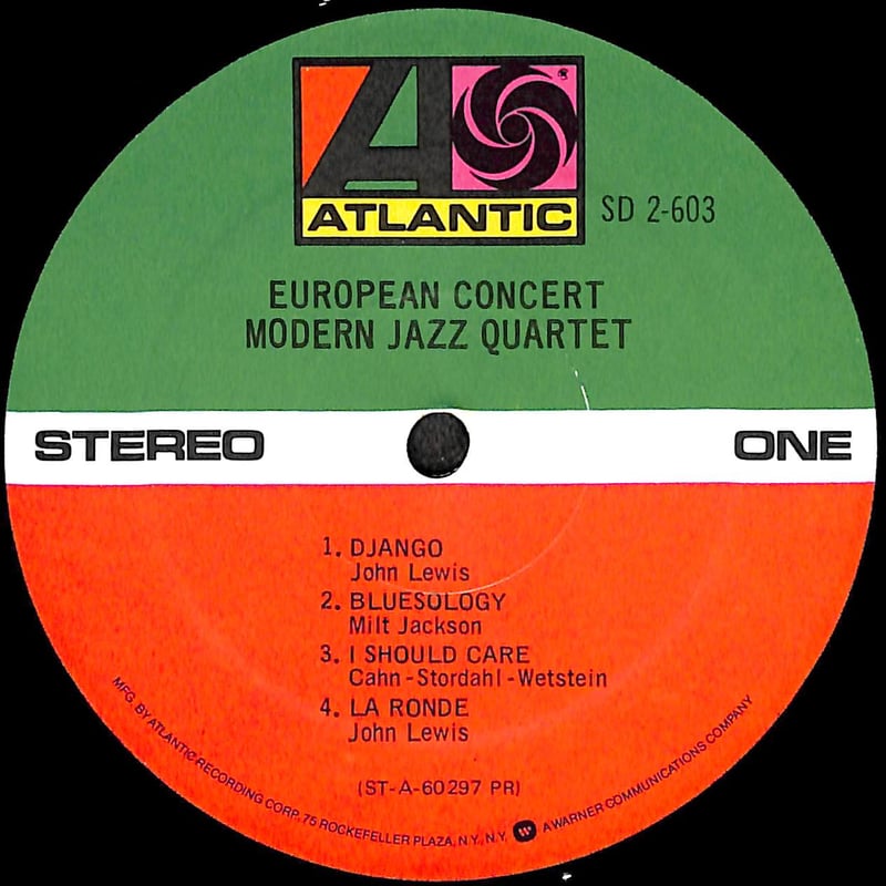 The Modern Jazz Quartet / European Concert [※輸入