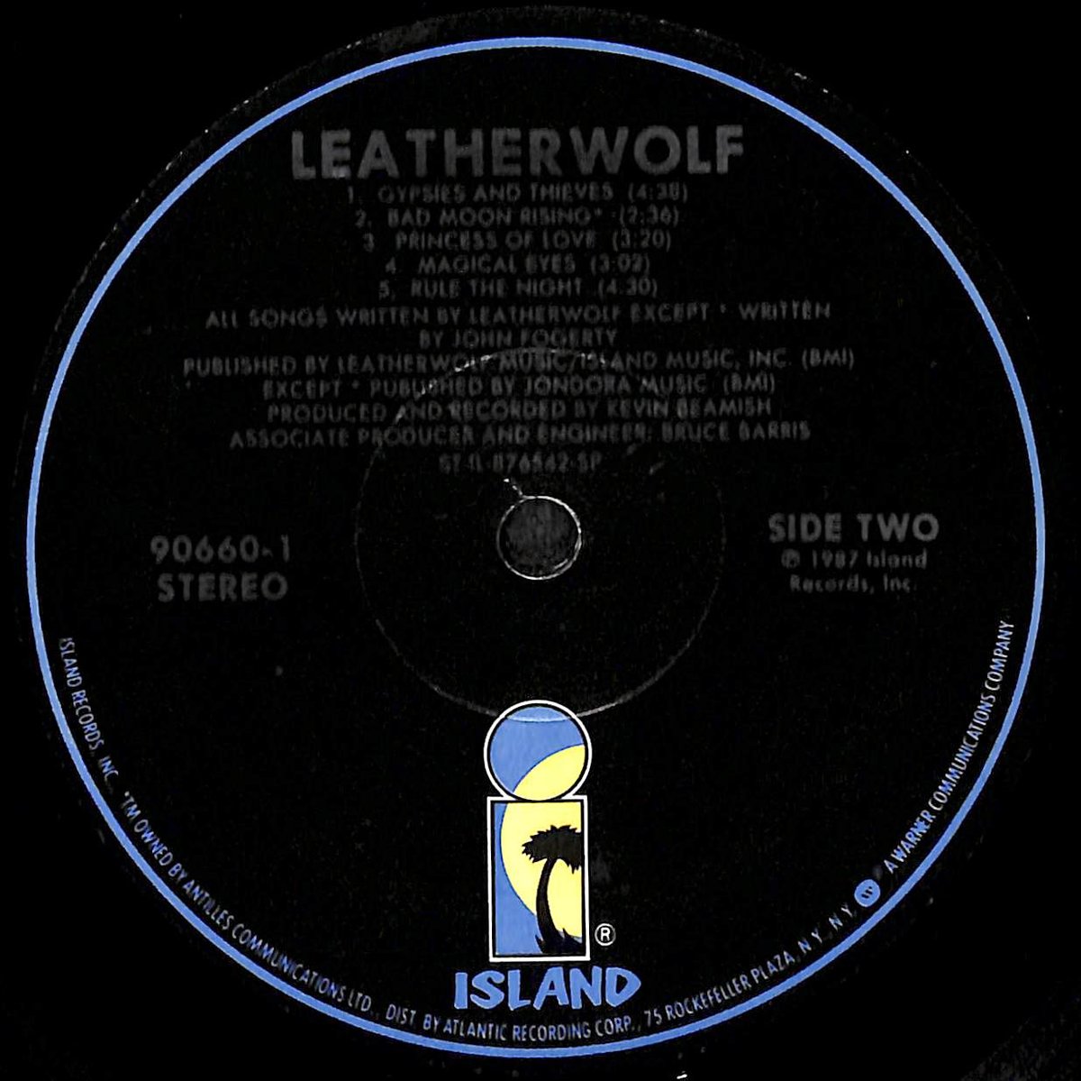 LP Leatherwolf Leatherwolf 28AP3053 CBS SONY プロモ /00260 Leatherwolf – Leatherwolf – Vinyl (LP, Album, Reissue), 1985