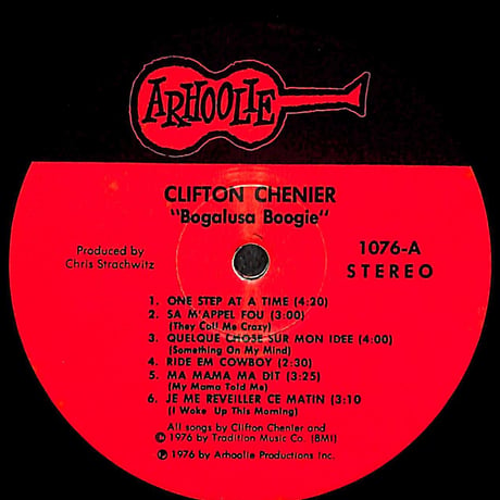 クリフトン・シェニエ / Bogalusa Boogie［※輸入盤,生産国:US,品番:1076］(LPレコード)