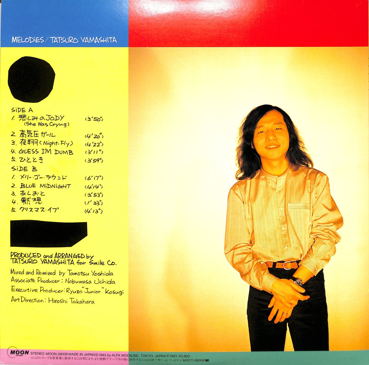 山下達郎 / MELODIES（LPレコード） | Books Channel Music Shop