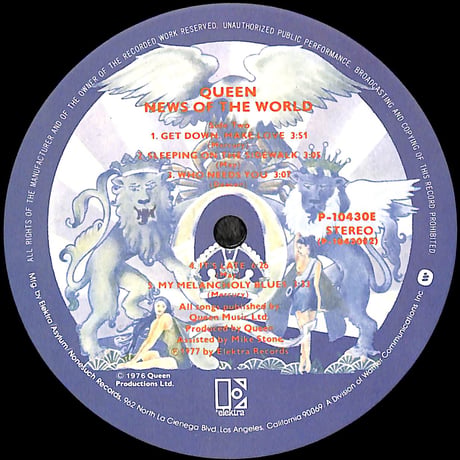 クイーン / 世界に捧ぐ [※国内盤,品番:P-10430E］ (LPレコード)
