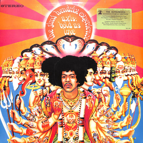 ジミ・ヘンドリックス・エクスペリエンス / Axis: Bold As Love [※輸入盤,生産国:US,品番:MCA-11601］(LPレコード)