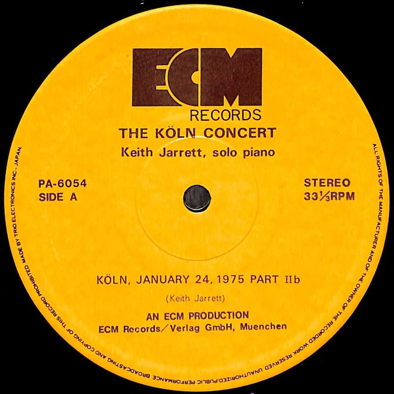 【ジャズ】Keith Jarrett/ The KLN Concert ★２枚組 Amazon.co.jp: The Koln Concert: ミュージック