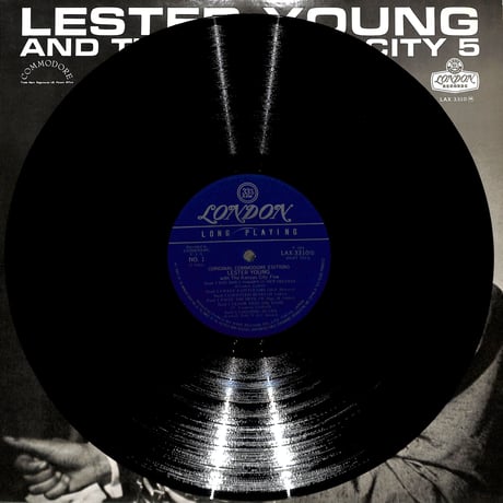 レスター・ヤング LESTER YOUNG / KANSAS CITY 5（LPレコード）