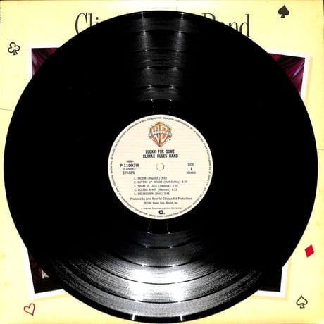 クライマックス・ブルース・バンド climax blues band / ラッキー・フォー・サム（LPレコード）