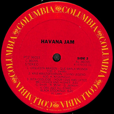 Havana Jam [※輸入盤,生産国:US,品番:PC2 36053,2枚組］(LPレコード)