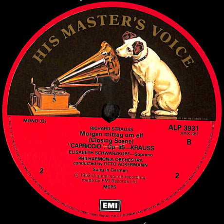 シュヴァルツコップ / Sings Richard Strauss [※輸入盤,生産国:UK,品番:RLS 751,2枚組］(LPレコード)