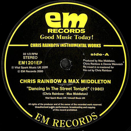 クリス・レインボウ / The Instrumental Chris Rainbow [※輸入盤,生産国:UK,品番:EM1201EP］(LPレコード)