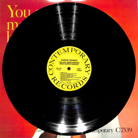 カーティス・カウンス / You Get More Bounce With Curtis Counce!(OJC再発盤)（LPレコード）