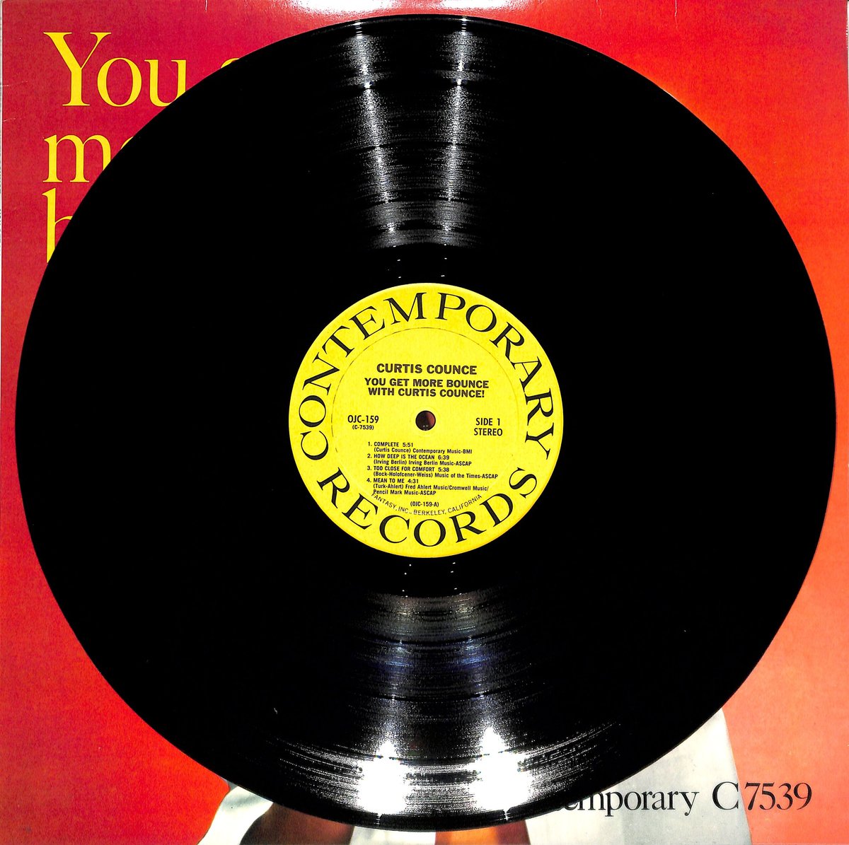 カーティス・カウンス / You Get More Bounce With Curtis Co