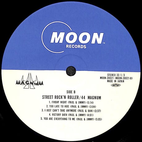 44MAGNUM / Street Rock'N Roller [※国内盤,品番:MOON-28021］(LPレコード)