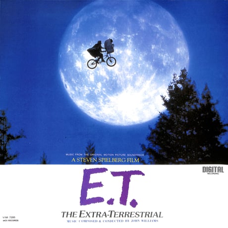 E.T. オリジナル・サントラ盤 [※国内盤,品番:VIM-7285］(LPレコード)