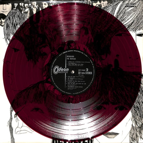 ビートルズ / リボルバー [※国内盤,品番:OP 7600,赤盤］ (LPレコード)