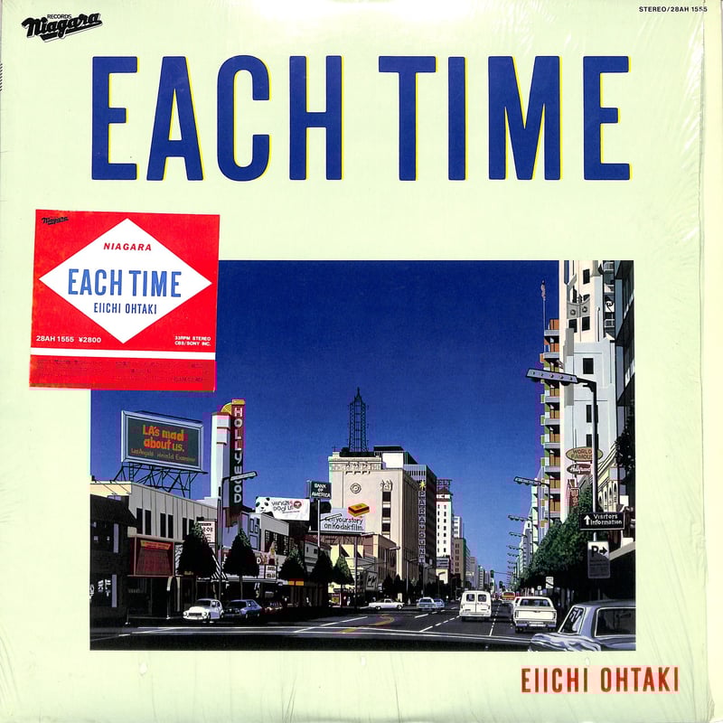 大瀧詠一 / EACH TIME (国内盤,シュリンク付)(LPレコード 大瀧詠一 / EACH TIME (国内盤,シュリンク付)(LPレコード