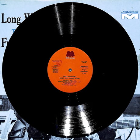 フレッド・マクダウェル/ Long Way From Home The Blues Of Fred McDowell（1982 ITALY ORIGINAL,HBS8017）（LPレコード）