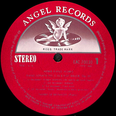 ティエリ・ド・ブリュンホフ / ウェーバー ピアノ名曲集 [※国内盤,品番:EAC-70030］(LPレコード)