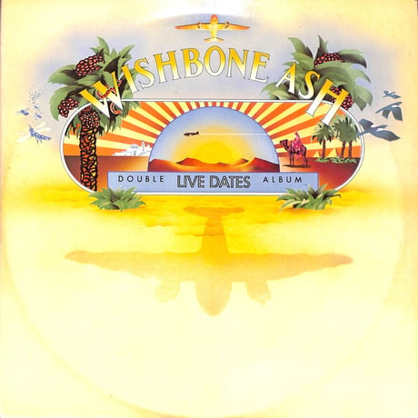 ウィッシュボーン・アッシュ / Live Dates [※国内盤,品番:MCA-9244～45,2枚組］(LPレコード)