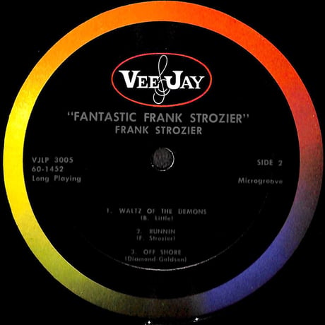 フランク・ストロジャー / Fantastic Frank Strozier［※輸入盤,生産国:US,品番:VJLP-3005］(LPレコード)