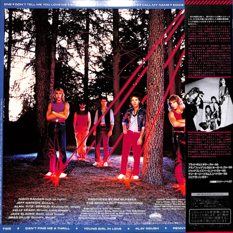ナイト・レンジャー / 緊急指令N.R. [※国内盤,品番:25AP 2487］ (LPレコード)