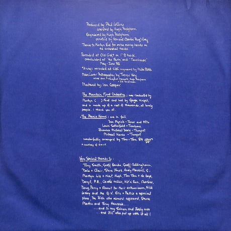 フィル・コリンズ / フィル・コリンズ II(心の扉) [※国内盤,品番:P-11315］(LPレコード)
