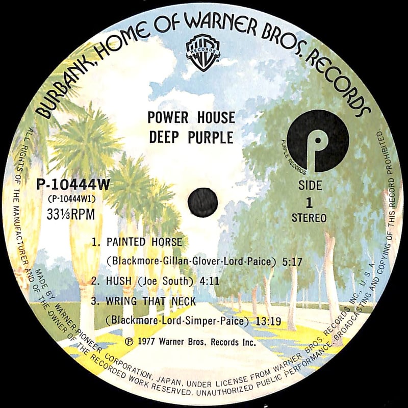 ディープ・パープル / パワー・ハウス [※国内盤,品番:P-10444W］ (LP
