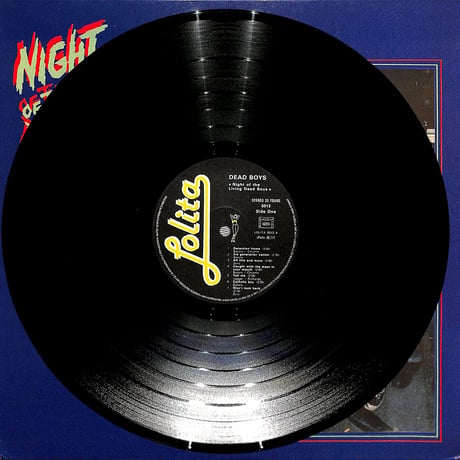 デッドボーイズ / Night Of The Living Dead Boys（1981 FRANCE ORIGINAL）（LPレコード）