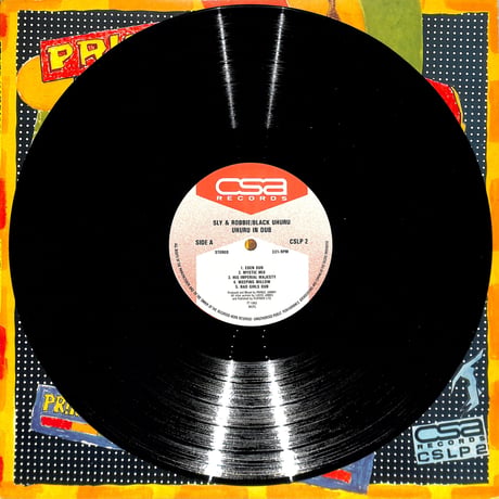 Prince Jammy With Sly & Robbie , Black Uhuru / Uhuru In Dub (1982UKオリジナル)（LPレコード）