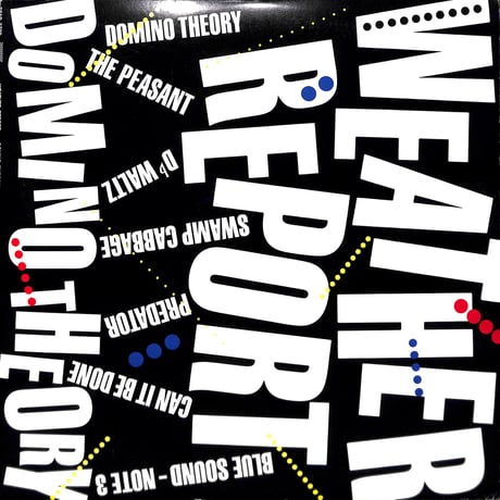 ウェザー・リポート / Domino Theory［※国内盤,品番:28AP 2789］(LPレコード)