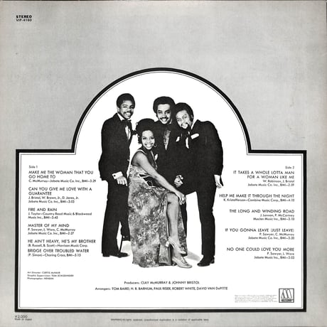 グラディス・ナイト&ピップ / Standing Ovation [※国内盤,品番:VIP-4160］(LPレコード)