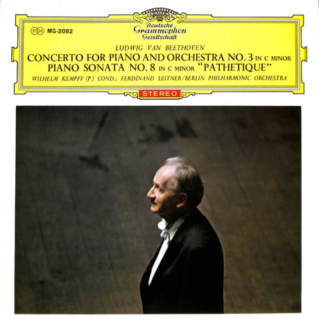 ヴィルヘルム・ケンプ / Ludwig van Beethoven Piano Concerto No.3 / Piano Sonata No.8［※国内盤,品番:MG 2082］(LPレコード)