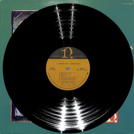 ジョエル・コーエン / 中世のクリスマス（US NONESUCH ORIGINAL,H-71315）（長岡鉄男の外盤A級）（LPレコード）