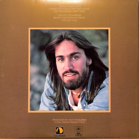 ダン・フォーゲルバーグ / Captured Angel [※国内盤,品番:ECPO-62］(LPレコード)