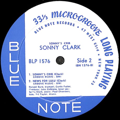 ソニー・クラーク / Sonny's Crib [※輸入盤,生産国:US,品番:BLP 1576］(LPレコード)