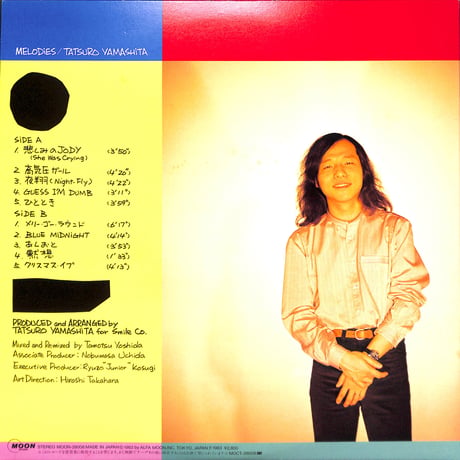 山下達郎 / MELODIES [※国内盤,品番:MOON-28008］(LPレコード)