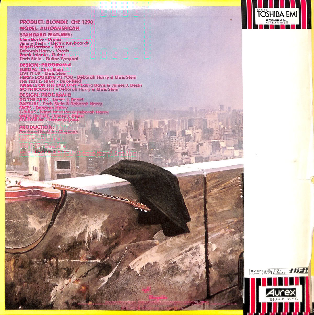 ブロンディ / オートアメリカン [※国内盤,品番:WWS-91004］[ピンナップ