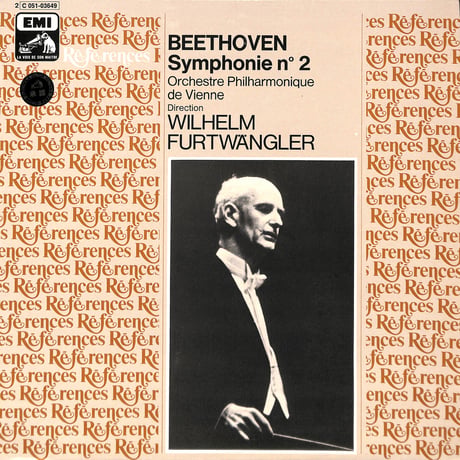 フルトヴェングラー / Beethoven:Symphonie N° 2 En Ré Majeur, Op. 36 [※輸入盤,生産国:France,品番:2C 051-03649］(LPレコード)