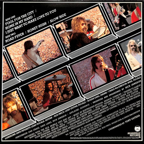 フォガット / Live [※輸入盤,生産国:US,品番:BRK 6971］(LPレコード)