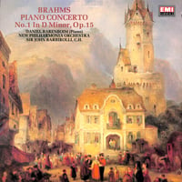 ダニエル・バレンボイム / Brahms:Piano Concerto No 1 In D Minor,Op.15 [※輸入盤,生産国:UK,品番:EMX 41 2085 1］(LPレコード)