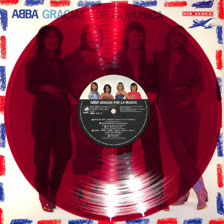 ABBA / Gracias Por La Musica [※国内盤,品番:DSP-8002,赤盤］(LPレコード)