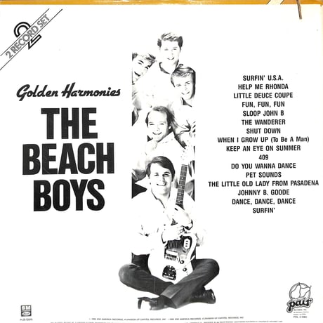 ザ・ビーチボーイズ / Golden Harmonies［※輸入盤,生産国:US,品番:PDL 2-1084,2枚組］(LPレコード)