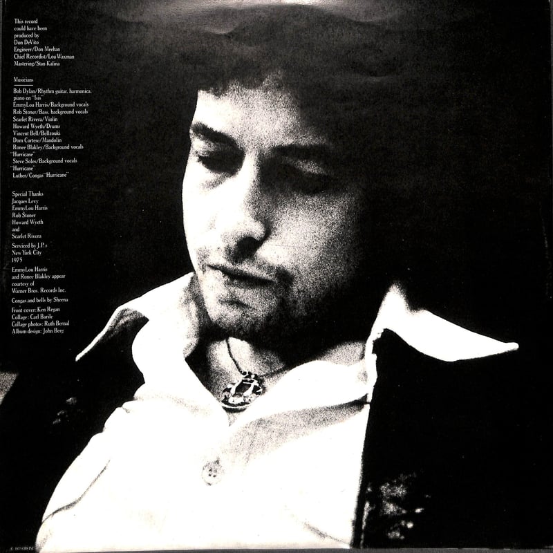 ボブ・ディラン / 欲望 [※国内盤,品番:SOPO 116］(LPレコード) | Books