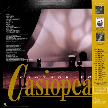 カシオペア / フォトグラフス［※国内盤,品番:ALR-28049］(LPレコード)