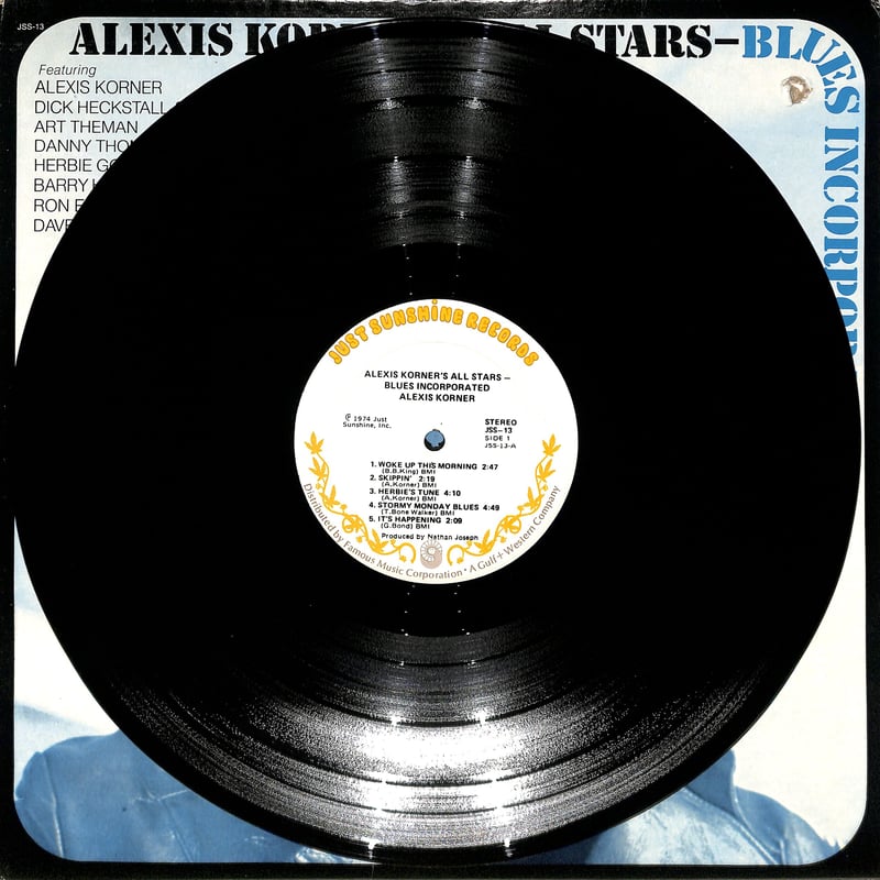 アレクシス・コーナー / Blues Incorporated (USオリジナル)（LP