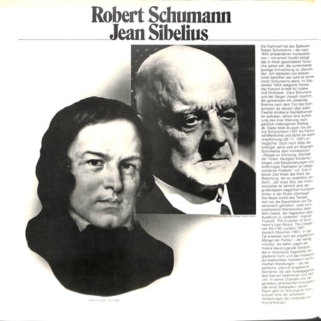 Gidon Kremer,Riccardo Muti / Sibelius&Schumann:Violinkonzerte [※:Germany盤,品番:1C 067 1435191］(LPレコード)