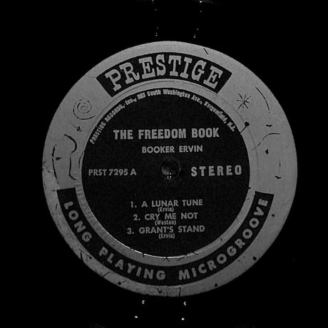 Booker Ervin / The Freedom Book (USステレオ, 黒銀ラベル)（LPレコード）